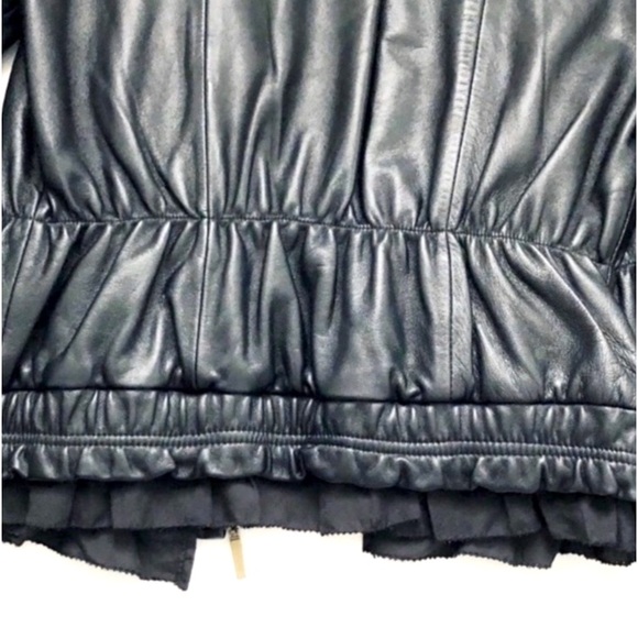 Real Leather MM Couture Crop Jacket—Buttery Soft - Great Condition! - Picture 6 of 9